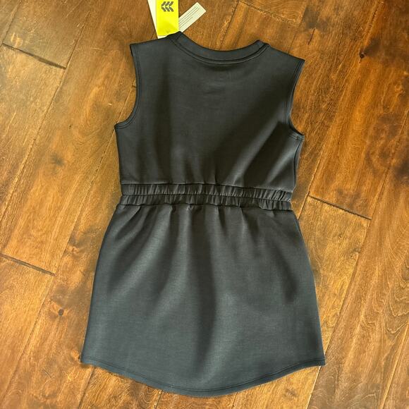 All in Motion Girls Active Dress Black Airy Sleek Sleeveless Stretch NEW XS 4/5 - Picture 6 of 6